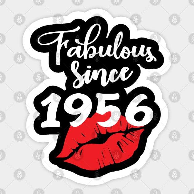 Fabulous since 1956 Sticker by ThanhNga